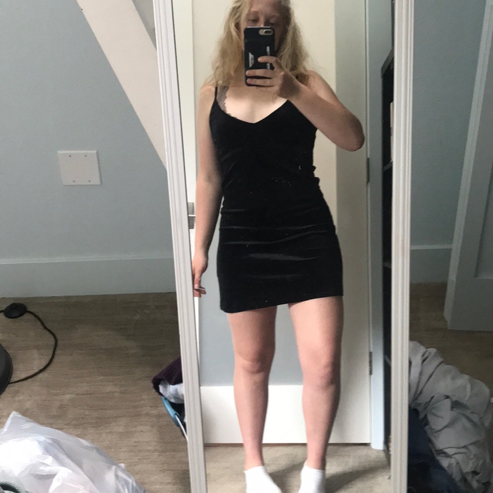 Black Brandy Melville Mini Dress, Size 8